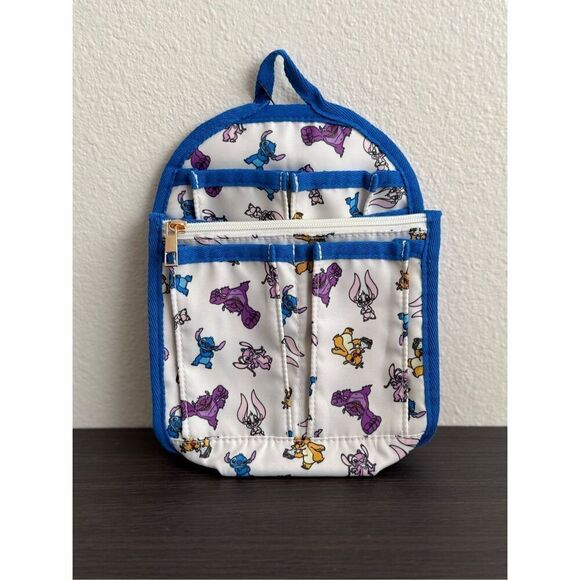 Disney Lilo & Stitch Alien Experiment Cousins Mini Backpack Organizer - Picture 1 of 3
